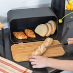 Estia crna metalna kutija za kruh 01-12861 - Slika 4