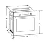 Heinner ugradbena pećnica HBO-S624LTG-IX - Slika 5