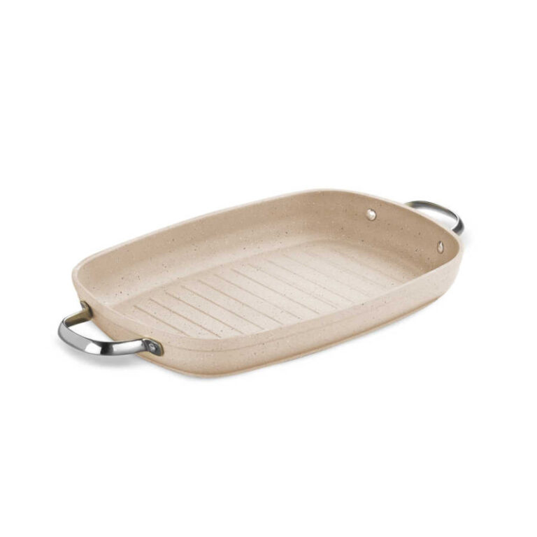 Korkmaz grill tava A1274 Granita pravokutna grill tava 32 x 25 cm
