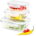 Lamart set staklenih posuda za hranu LT6011