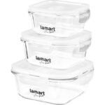 Lamart set staklenih posuda za hranu LT6012 - Slika 3