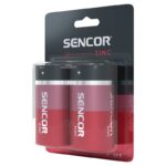 Sencor baterija Zinc-carbon SBA R20 2BP D Zn - Slika 5