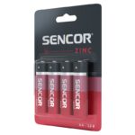 Sencor baterija Zinc-carbon SBA R6 4BP AA Zn - Slika 6