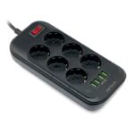 Serioux produžni kabel sa zaštitom SRXP-PS66B - Slika 2