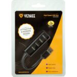 Yenkee USB priključak YHB 4001BK - Slika 3