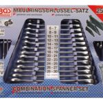 BGS set viljuškasto-okastih ključeva raspona 6 do 32 mm u 25 dijelova