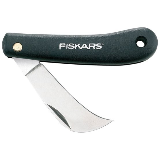 FISKARS nož za kalemljenje svinuti skl.170mm K62 1001623 FPP FISKARS K62 sklopivi nož za kalemljenje sa svinutim vrhom duljine 170 mm