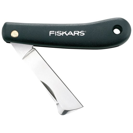 FISKARS nož za kalemljenje ravni skl. 168mm K60 1001625 FPP FISKARS sklopivi nož za kalemljenje K60 s ravnom oštricom