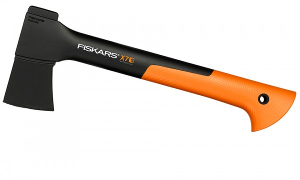 FISKARS sjekira za usitnjav. 376mm 850g XS_X7 1015618 FPP FISKARS sjekira za usitnjavanje XS_X7 376 mm 850 g s navlakom oštrice