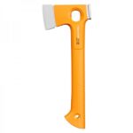 FISKARS X13 ultralagana sjekira za kampiranje s narančastom FiberComp drškom