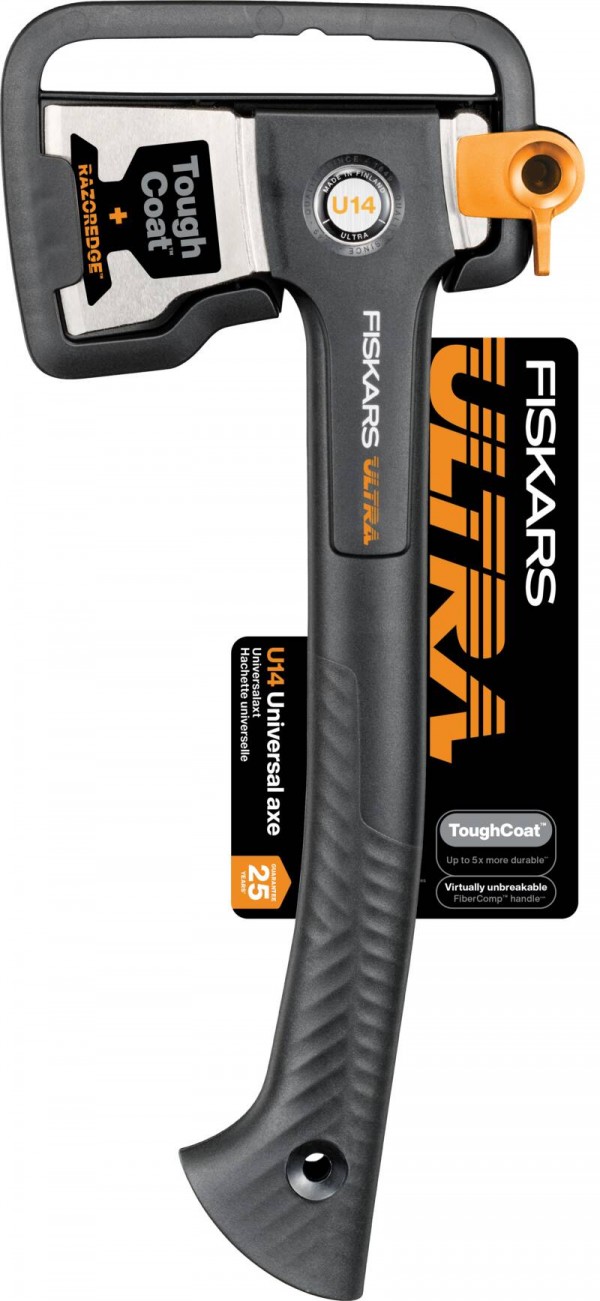 FISKARS sjekira za ustinj. 355mm 790g U14 Ultra 1082130 FISKARS U14 Ultra sjekira za ustinjavanje duljine 355 mm i težine 790 g