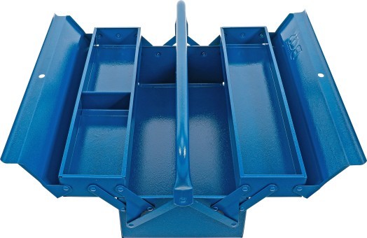 BGS metalni kovčeg za alat dimenzija 420x200x150 mm plave boje