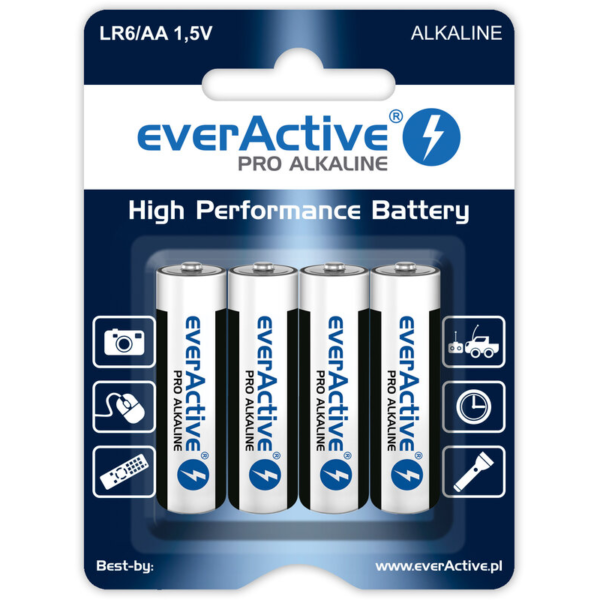 EA Pro AA LR6 alkaline BL4