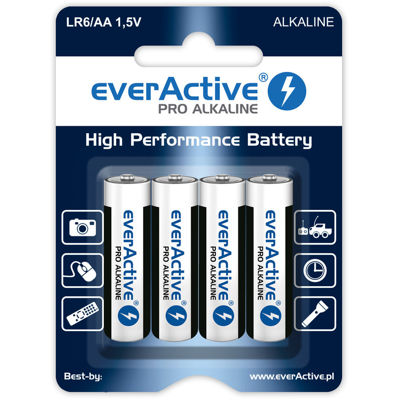 EA Pro AA LR6 alkaline BL4 EA Pro AA LR6 alkaline BL4 - Slika 1