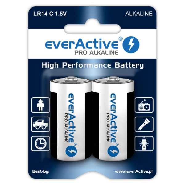 EA Pro C LR14 alkaline BL2