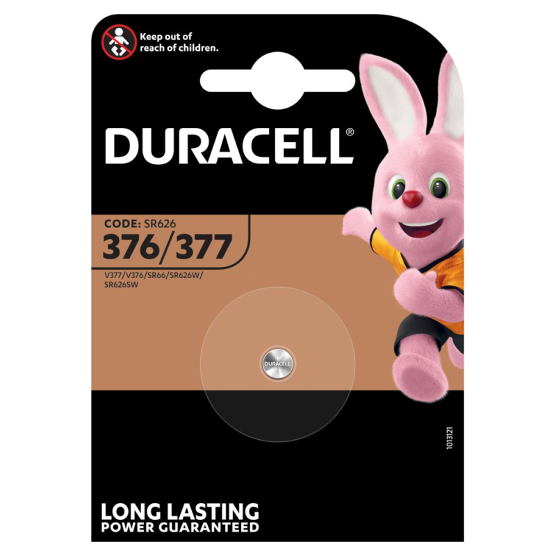 Duracell 377 SR626 SR66 B1 Duracell 377 SR626 SR66 B1 - Slika 1