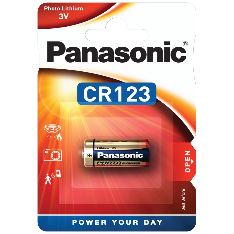 Panasonic Litij Power CR123 B1 Panasonic Litij Power CR123 B1 - Slika 1
