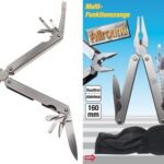 BGS džepni multi alat Kraftmann 1477 duljine 160 mm sklopljen s vidljivim kliještima