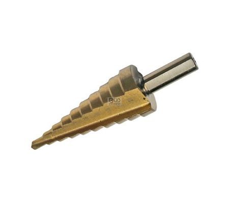 BGS svrdlo stepenasto 4-22mm TIN pro+ 1618 BP26 BGS stepenasto svrdlo 4-22mm s TIN titan premazom