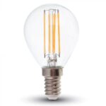 V-TAC LED žarulja - 6W filament E14 P45 2700K 2845