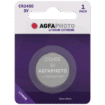 AgfaPhoto Baterija litijska, CR2450, 3V, dugmasta, blister 1 kom. - CR2450 B1