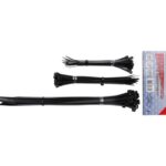 BGS Kraftmann set plastičnih vezica duljine 100 do 200 mm pakiranje 75 komada