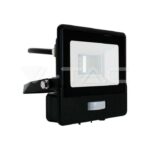 V-TAC 50W LED reflektor s PIR senzorom SAMSUNG čip 6500K IP65 crni kabel 1m - 5 GODINA GARANCIJE 20291