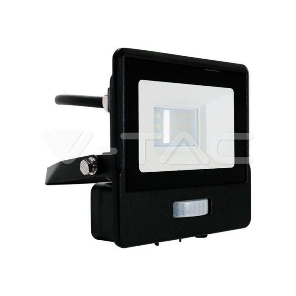 V-TAC 50W LED reflektor s PIR senzorom SAMSUNG čip 6500K IP65 crni kabel 1m - 5 GODINA GARANCIJE 20291