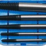BGS 5-dijelni set za izvlačenje polomljenih vijaka 3-19 mm u plastičnoj kutiji