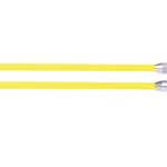 KSA ELEKTROPROFI Fleksibilne šipke za provlačenje RUNPOSTICKS žuti/lako savitljivi Ø 4,5 mm 2x x 1 m R10043