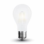 V-TAC LED žarulja - 6W filament-zamrznuti izgled E27 A60 2700K 44801