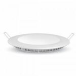 V-TAC 18W LED premium ugradbeni panel - okrugli 6400K AR 4862
