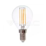 V-TAC LED žarulja - 6W filament E27 G45 2700K (130LM/W) 2851