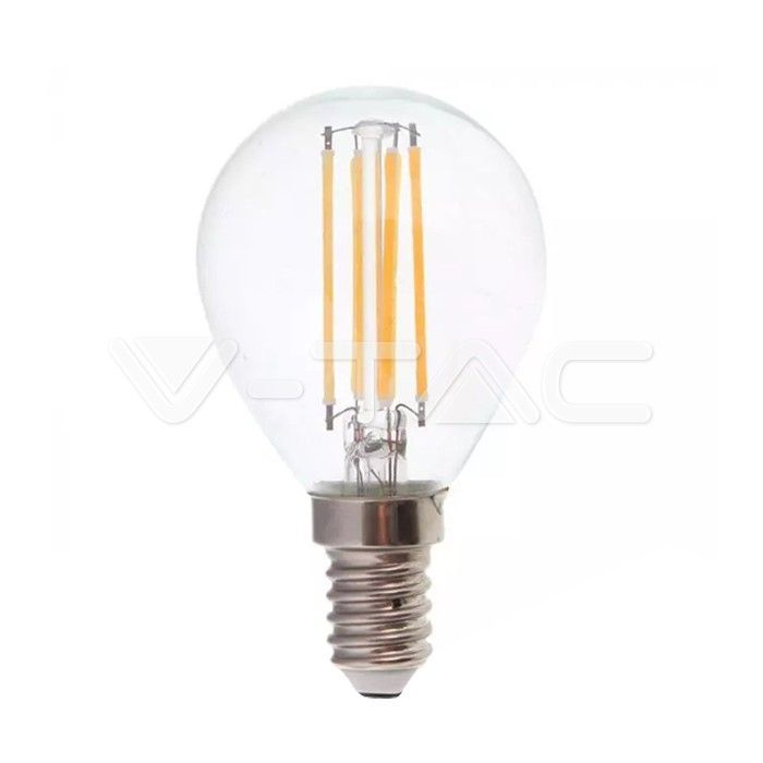 V-TAC LED žarulja - 6W filament E27 G45 2700K (130LM/W) 2851 V-TAC LED žarulja - 6W filament E27 G45 2700K (130LM/W) 2851 - Slika 1