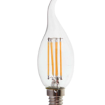 V-TAC LED žarulja - 4W filament- svijeća plamen E14 4000K 214429