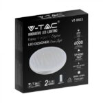 V-TAC 30W - 60W- 30W LED stropna lampa s daljinskim upravljačem dimabilna Φ500 60mm CCT 3u1 2114611