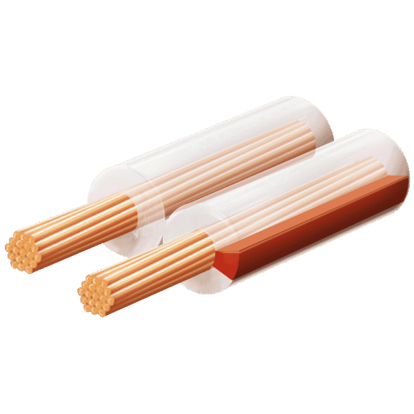 USE Kabel za zvučnike 2 x 2,50 mm, transparent, 50 met. - KLS 2,5T