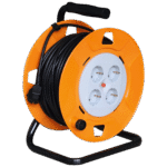 home Motalica za kabl, 25 met., H05VV-F, 3G1.5 mm², IP20 - HJR 4-25/1,5