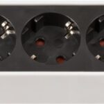 BRENNENSTUHL BRENNESTUHL Prenosiva utičnica Ecolor s prekidačem, 4 šuko utičnice + 2xUSB, kabel 1,5m, bijelo-crna B1153240026