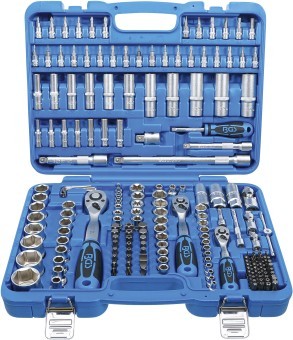 BGS set šesterokut.utičnih ključeva 192-dj.ZOLL 2245 BP26 BGS 192-dijelni set šesterokutnih utičnih ključeva i bitova u Zoll mjerama