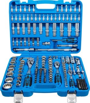 BGS set utičnih ključeva Gear Lock 192-dj. 2247 BP26 BGS Gear Lock set utičnih ključeva 192-dijelni u koferu