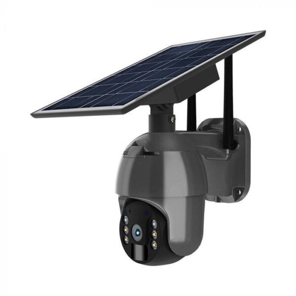 V-TAC WiFI HD SMART solarna PTZ kamera sa senzorom, crna 11617