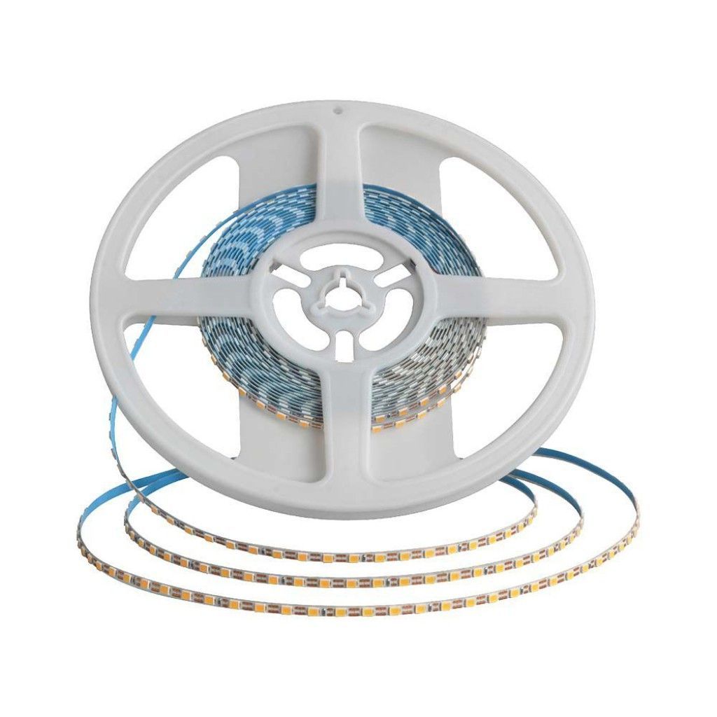 V-TAC LED traka SMD 2835 - 120 LED/m dvostruki PCB 3mm 6500K IP20 8W/m 24V 23026 V-TAC LED traka SMD 2835 - 120 LED/m dvostruki PCB 3mm 6500K IP20 8W/m 24V 23026 - Slika 1