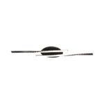 V-TAC LED visilica 12W moderni dizajn crna boja 3000K 7001