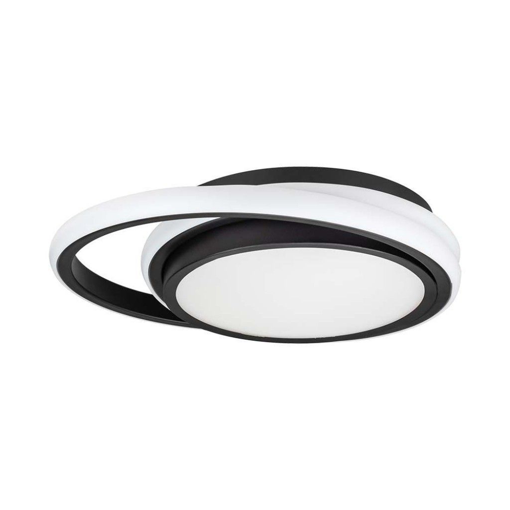V-TAC LED dvostruka okrugla stropna lampa 38W 4000K IP20 crna 6920 V-TAC LED dvostruka okrugla stropna lampa 38W 4000K IP20 crna 6920 - Slika 1