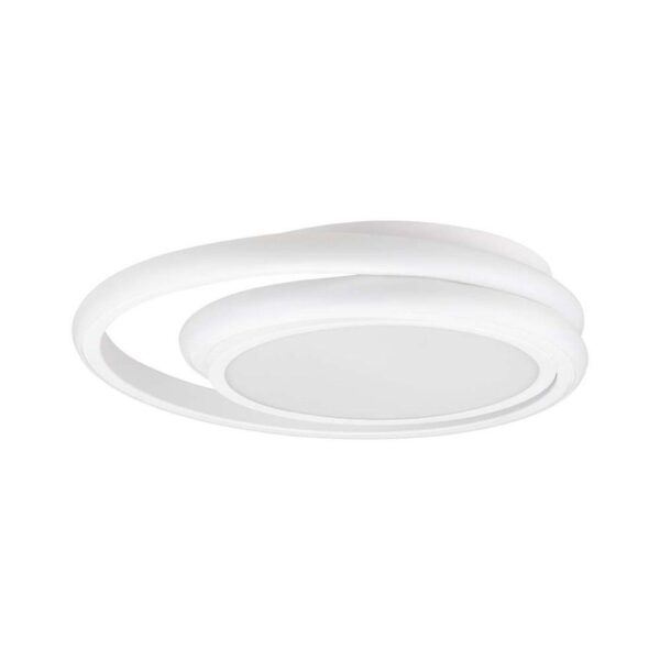 V-TAC LED dvostruka okrugla stropna lampa 38W 4000K IP20 bijela 6921