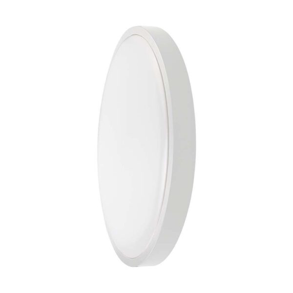 V-TAC 36W LED plafonjera s bijelim rubom okrugla 4000K IP44 76221