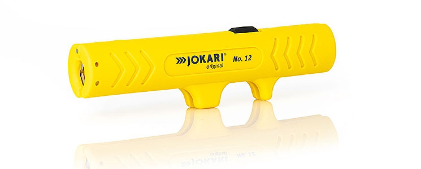 KSA ELEKTROPROFI Jokari No.12 univerzalni alat za skidanje izolacije sa svih standardnih okruglih kabela od Ø8-13mm J30120 KSA ELEKTROPROFI Jokari No.12 univerzalni alat za skidanje izolacije sa svih standardnih okruglih kabela od Ø8-13mm J30120 - Slika 1