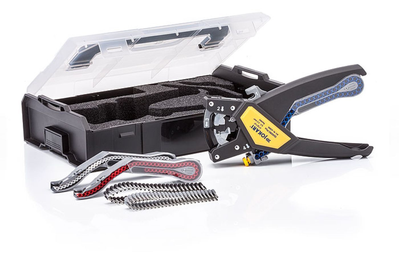 KSA ELEKTROPROFI Jokari QUADRO Plus 62000 komplet kliješta za krimpanje 0.5 do 2.5 mm² J62000 KSA ELEKTROPROFI Jokari QUADRO Plus 62000 komplet kliješta za krimpanje 0.5 do 2.5 mm² J62000 - Slika 1