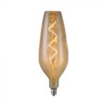 V-TAC LED žarulja - 4W filament jantar E27 B125 2700K 23171